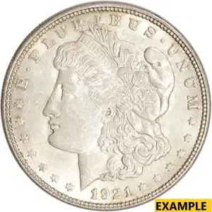 1889 $1 U.S. Silver Morgan BU