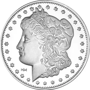 1 oz Silver Round Morgan Highland Mint