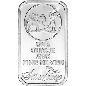1 oz Silver Bar Prospector Silvertowne