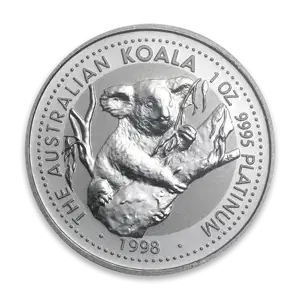 1/4 oz Australian Platinum Koala