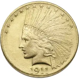 $10 U.S. Gold Indian BU