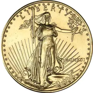 1 oz American Gold Eagle Scruffy