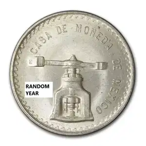 1 oz Mexican Sterling Silver Onza Casa De Moneda