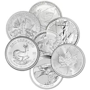 1 oz Silver Sovereign Mint Coins Misc Type