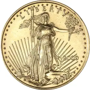 1/4 oz American Gold Eagle Scruffy