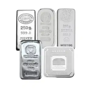 250 Gram Silver Bar