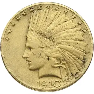 $10 U.S. Gold Indian LP