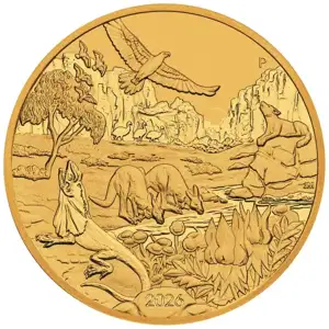 2026 1 oz Perth Mint Gold Wonders of Australia the Outback