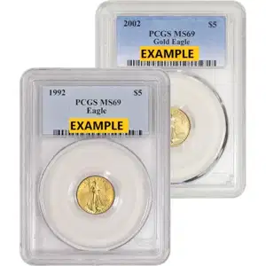 1/10 oz American Gold Eagle PCGS MS69