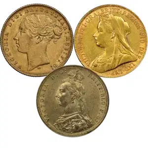 English Gold Sovereign Old Queen