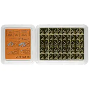 50 Gram Gold Combi Bar Valcambi
