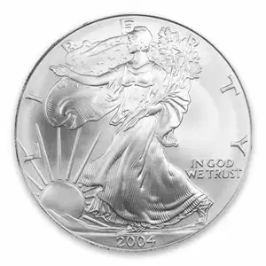 2004 1oz American Silver Eagle (2)