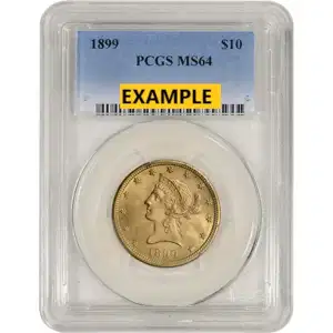 $10 U.S. Gold Liberty PCGS64