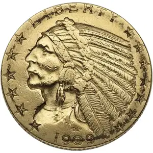 $5 U.S. Gold Indian LP