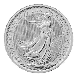 2026 1 oz Great Britain Platinum Britannia