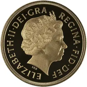 2 Pound English Gold Sovereign