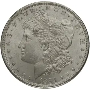 American Silver Morgan Dollar AU