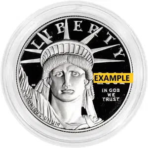 1 oz American Platinum Eagle Proof (Capsule Only)