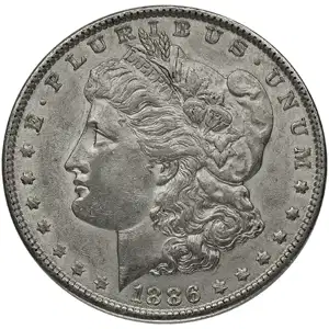 American Silver Dollar Morgan XF