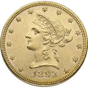 $10 U.S. Gold Liberty BU