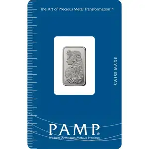 5 Gram Platinum Bar PAMP Fortuna