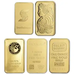 1 oz Gold Bar