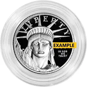 1/4 oz American Platinum Eagle Proof (Capsule Only)