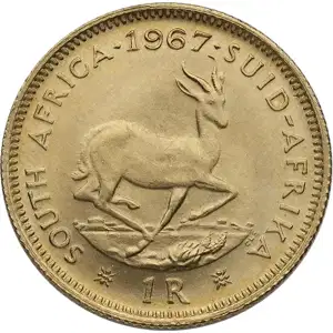 1 Rand South African Gold Coin