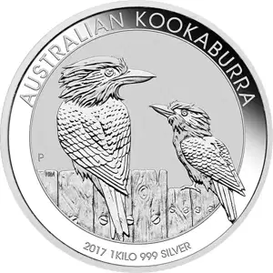 Kilo Australian Silver Kookaburra