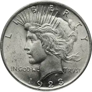 American Silver Peace Dollar BU
