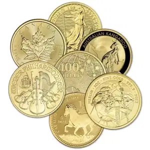 1/3 oz .9999 Gold Coin Random Type