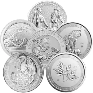 10 oz Silver Sovereign Mint Coins Misc Type