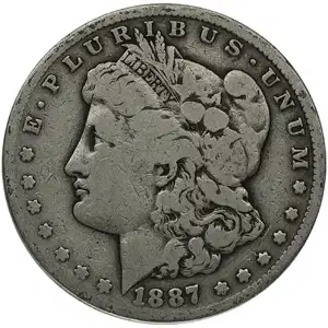 American Silver Morgan Dollar Almost Good