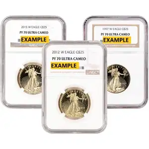 1/2 oz American Gold Eagle NGC70 Proof