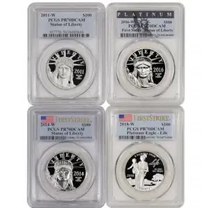 1 oz American Platinum Proof Eagle PCGS PF70