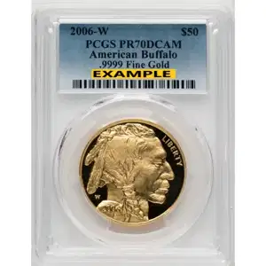 1 oz American Gold Buffalo PCGS Proof 70