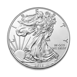 1 oz American Silver Eagle Burnished with Ogp