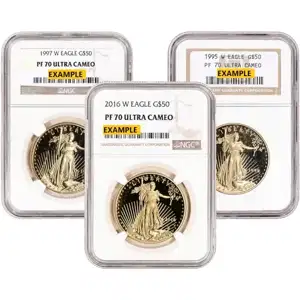 1 oz American Gold Eagle NGC70 Proof