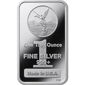 1 oz Silver Bar Libertad Highland Mint