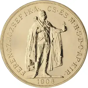 100 Korona Hungarian Coin