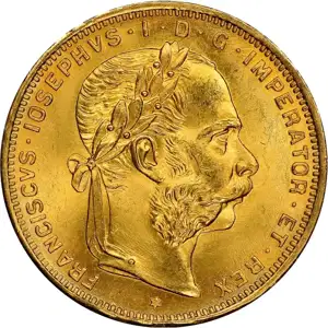 8 Florin Austrian Gold Coin