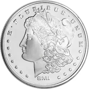 1 oz Silver Round Morgan Dollar Sunshine Mint