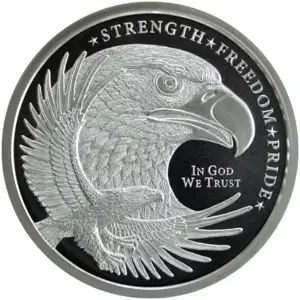 1 oz Silver Round Eagle Golden State Mint