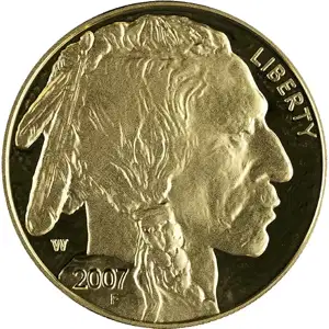 2007 1 oz American Gold Buffalo Proof