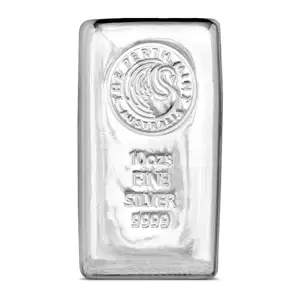 10 oz Silver Bar Perth Cast
