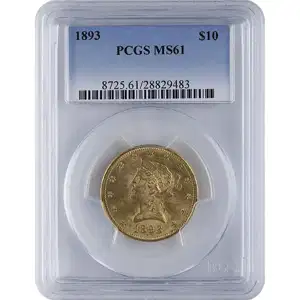 $10 Liberty U.S. Gold Pcgs-61