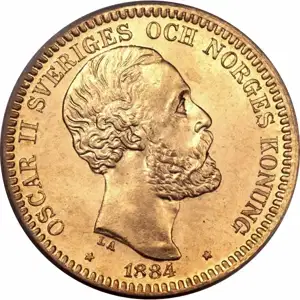 Swedish 20 Kroner Gold