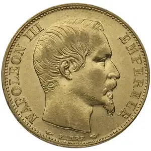 20 Franc French Gold Coin Napoleon III