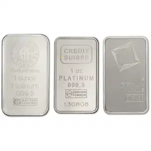 1 oz Platinum Bar
