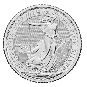 2027 1/4 oz Great Britain Silver Britannia